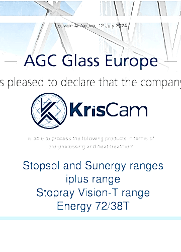 AGC Glass Europe Akreditasyon