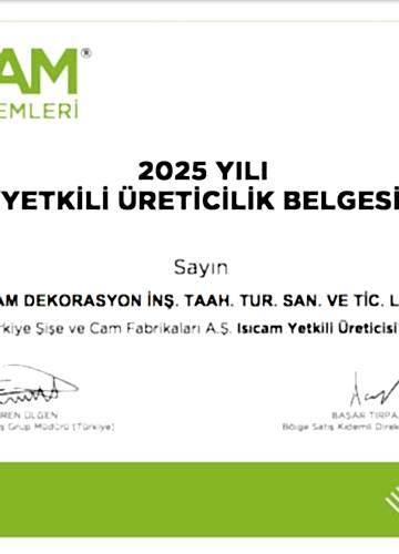 Isıcam Yetkili Üreticisi